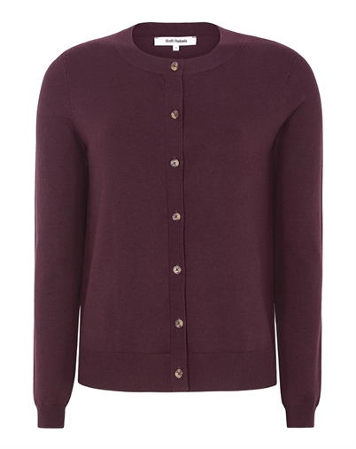 Soft Rebels - SRMarla Strik Cardigan - Vinyard Wine